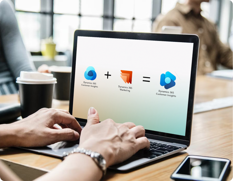 Button to schedule a demo of Microsoft Dynamics 365 Customer Insights capabilities