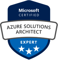 Azure expert certification for architecture solutions