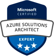 Azure expert certification for architecture solutions