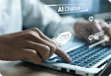 AI chatbot dashboard representing Microsoft Copilot AI’s ethical usage features