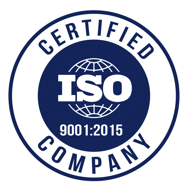 ISO 9001:2015 certified